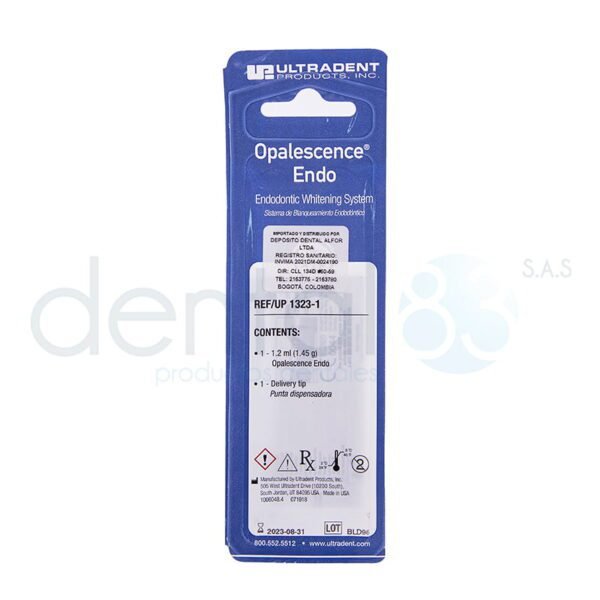 Blanqueamiento Opalescence Endo X 2ml - Imagen 2
