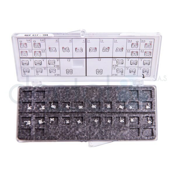 Compra bracket miniature twin 5x5 slot .22 roth para consultorios odontológicos en Colombia