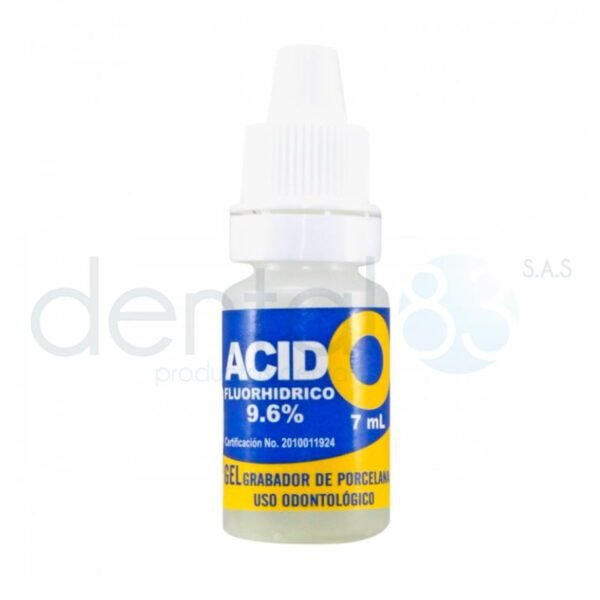 Ácido Fluorhidrico 9.6% X 7 mL