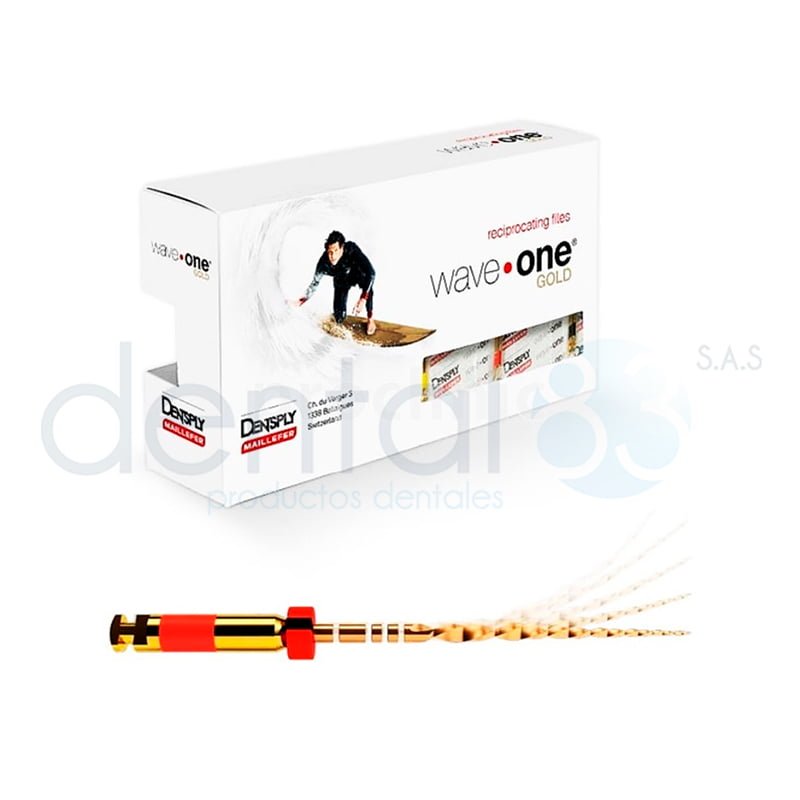Compra limas wave one gold standarizada x 3 para consultorios odontológicos en Colombia