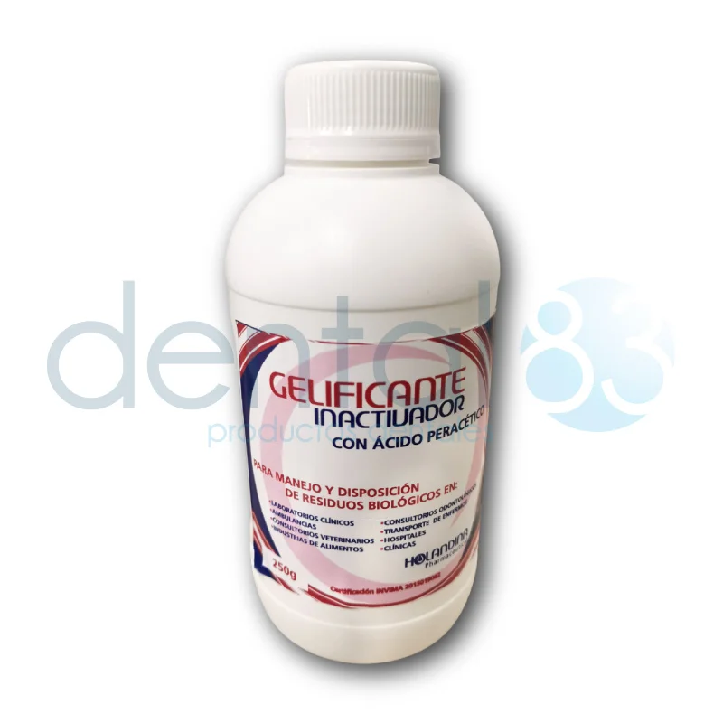GELIFICANTE INACTIVADOR FCO X 250 GR