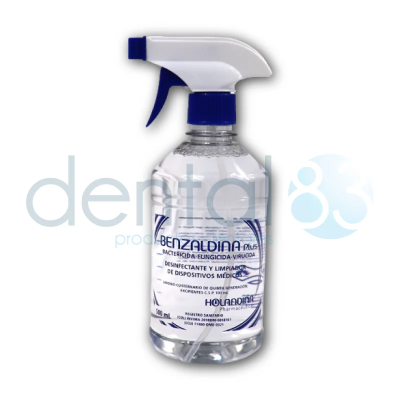 BENZALDINA PLUS X 500 ML AMONIO CUATERNARIO