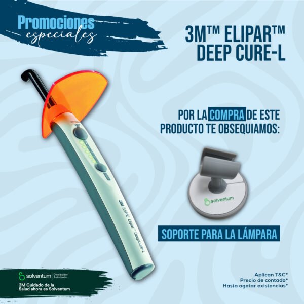 LÁMPARA ELIPAR DEEPCURE + SOPORTE