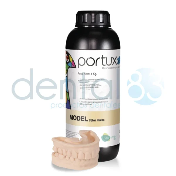 RESINA 3D MODELOS COLOR HUESO FCO X 1000 GR - Imagen 2