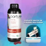 RESINA 3D PORTUX CAST COLOR ROJO FCO X 1000 GR